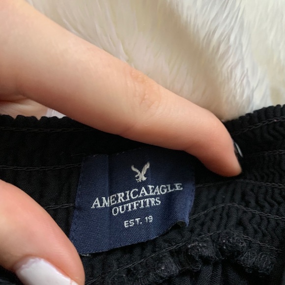 Black American eagle flow-y pants - Picture 3 of 3